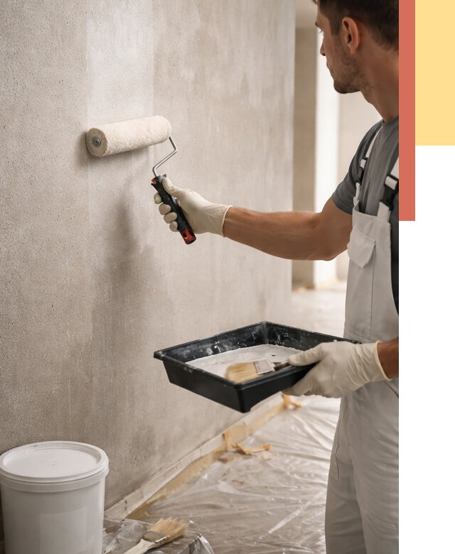 Грунтовка стен в Кирове от 2236 руб. м2 — быстро, недорого, с материалом | ОТДЕЛОЧНИК-Кро