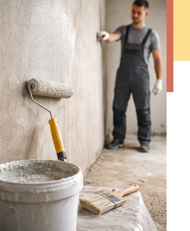 Нанесение бетоноконтакта на стены в Кирове от 4269 руб. быстро и недорого | ОТДЕЛОЧНИК-Кро