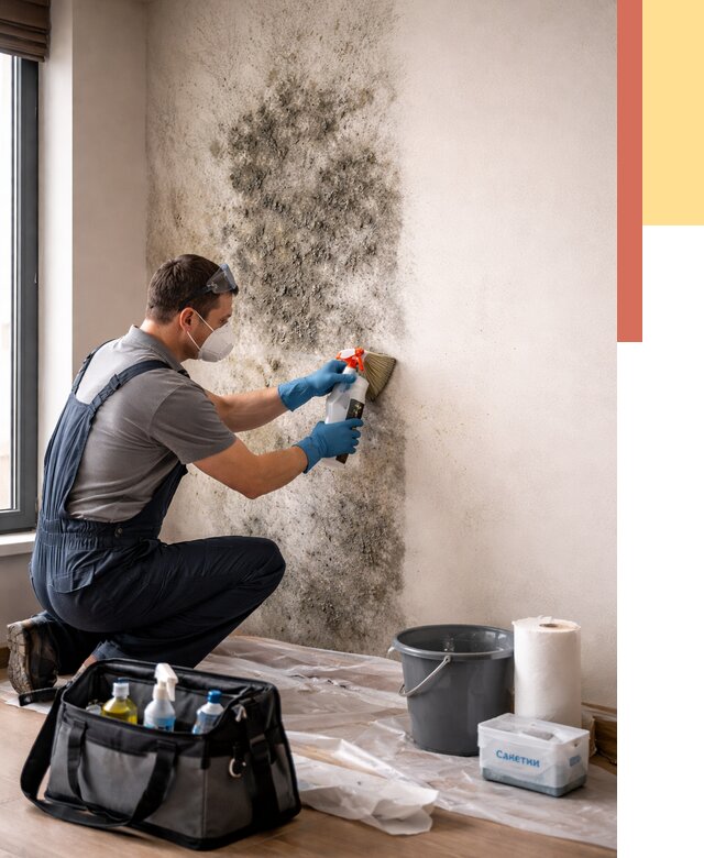 Удаление плесени со стен в Кирове от 2185 руб. — быстро и недорого | ОТДЕЛОЧНИК-Кро