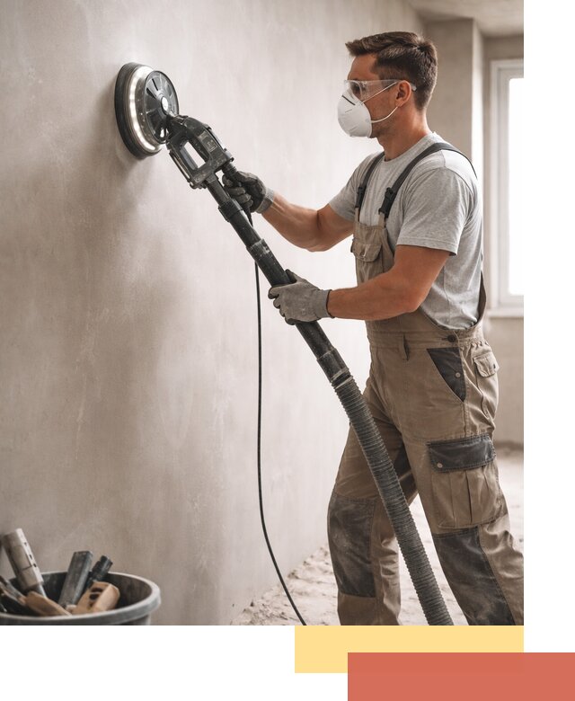 Профессиональная шлифовка стен в Кирове быстро и качественно