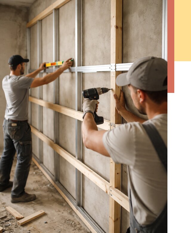 Устройство обрешетки под панели в Кирове от 2135 руб. — монтаж под ключ | ОТДЕЛОЧНИК-Кро