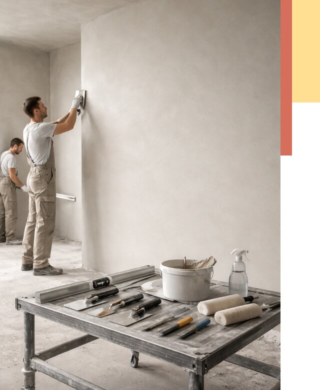 Штукатурка стен под покраску в Кирове от 4574 руб./м² — качественно и недорого | ОТДЕЛОЧНИК-Кро