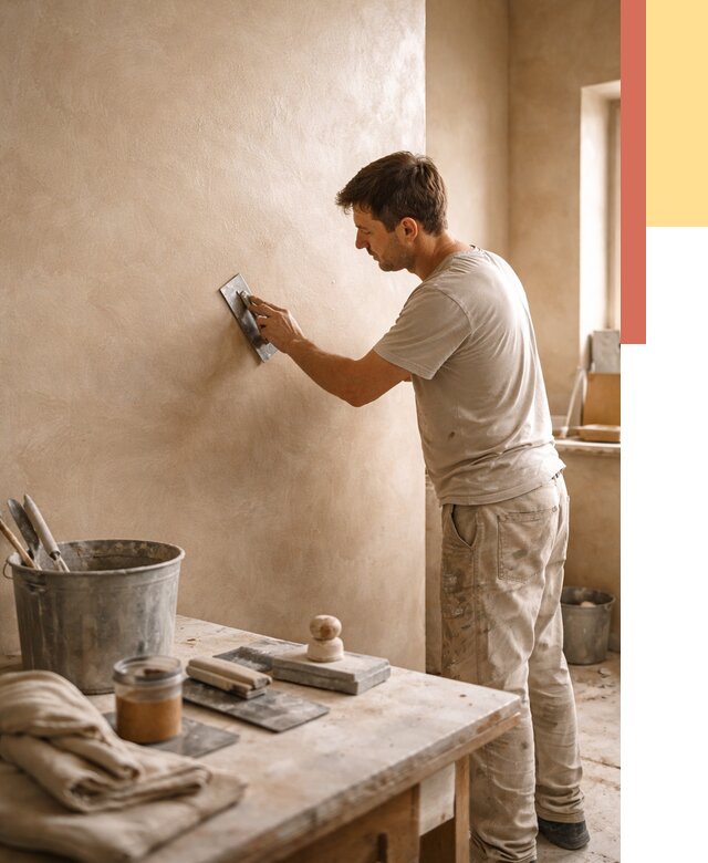 Марокканская штукатурка таделакт в Кирове под ключ от 4269 руб. | ОТДЕЛОЧНИК-Кро