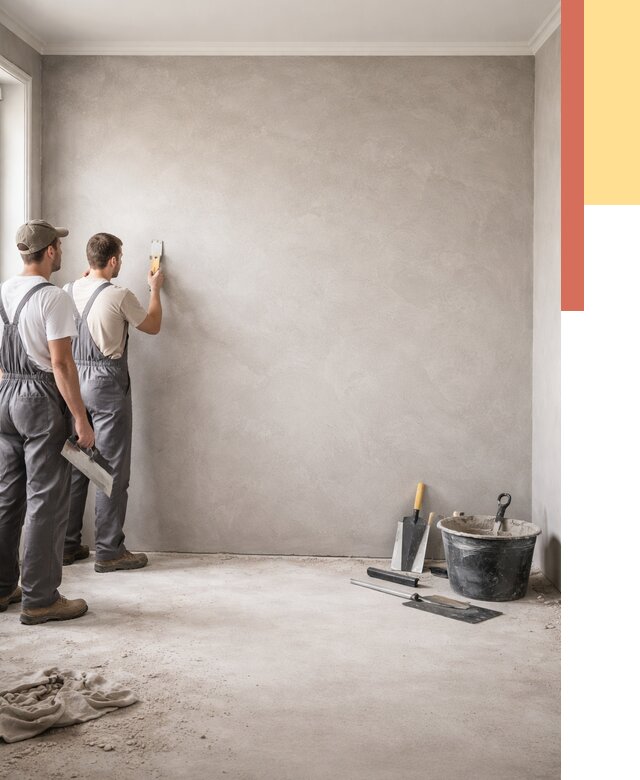 Микробетон на стены в Кирове от 1271 руб. — нанесение и отделка | ОТДЕЛОЧНИК-Кро