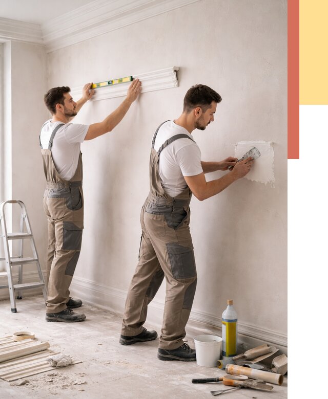 Монтаж лепнины на стены в Кирове от 4574 руб. — недорого, быстро | ОТДЕЛОЧНИК-Кро