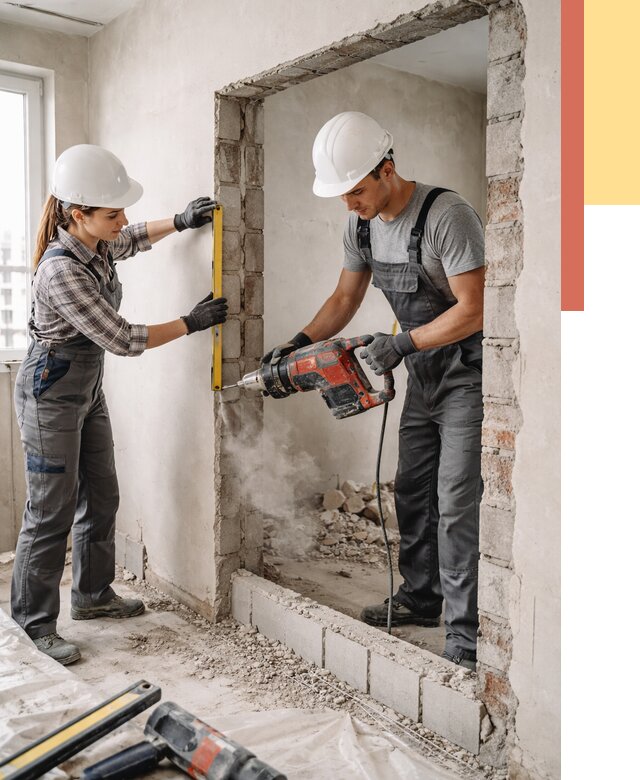 Создание проемов в стенах в Кирове от 6607 руб. — алмазная резка и расширение | ОТДЕЛОЧНИК-Кро