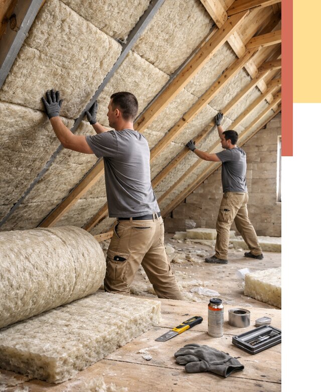 Утепление потолка минватой в Кирове от 1474 руб. — быстро и недорого | ОТДЕЛОЧНИК-Кро