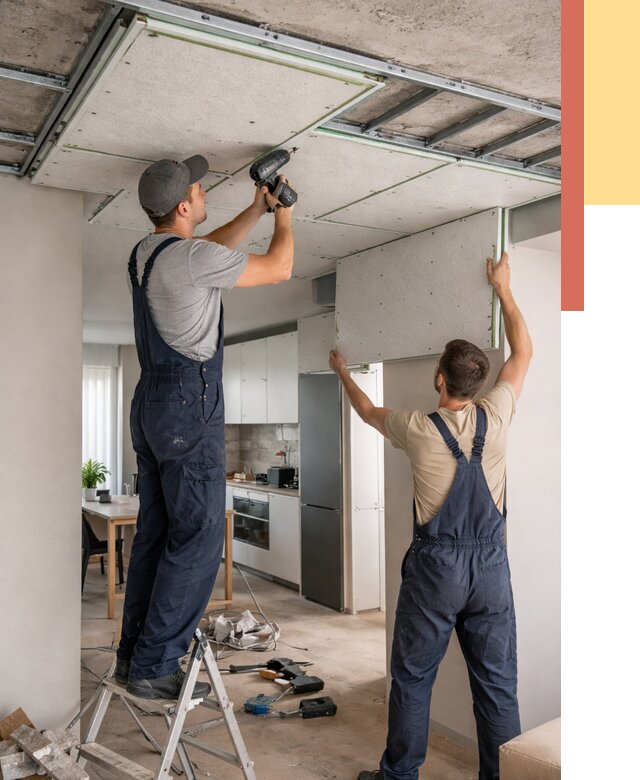 Шумоизоляция потолка панелями зипс в Кирове от 1881 руб. под ключ | ОТДЕЛОЧНИК-Кро